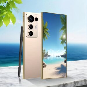 Android Smartphone, 6.8-inch HD Display, 8+ 256GB, Dual SIM Dual Standby, USB Charging, Includes Headphones, Charging Cable, Christmas And Mother's And Father's Day Gift., Gift For Parents, Usb Charging Phone, Hd Display Phone, Stylish Mobile