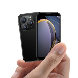 [Mini Smartphone for Kids] World's Smallest Mini Phone | 3.0" HD Touch Screen Android Smartphone Unlocked, Quad-Core Dual SIM Face ID, 2GB+16GB, Pink - Best Backup Phone & Creative Gift for Kids & Students