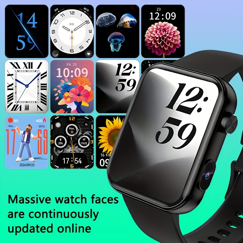 2025'S First Smart Watch That Can Take Photos, Record Audio, and Video, Equipped with Built-in Camera, Stylish Sports Watch. Wireless Phone. And Multifunctional Smart Watch - Image 4