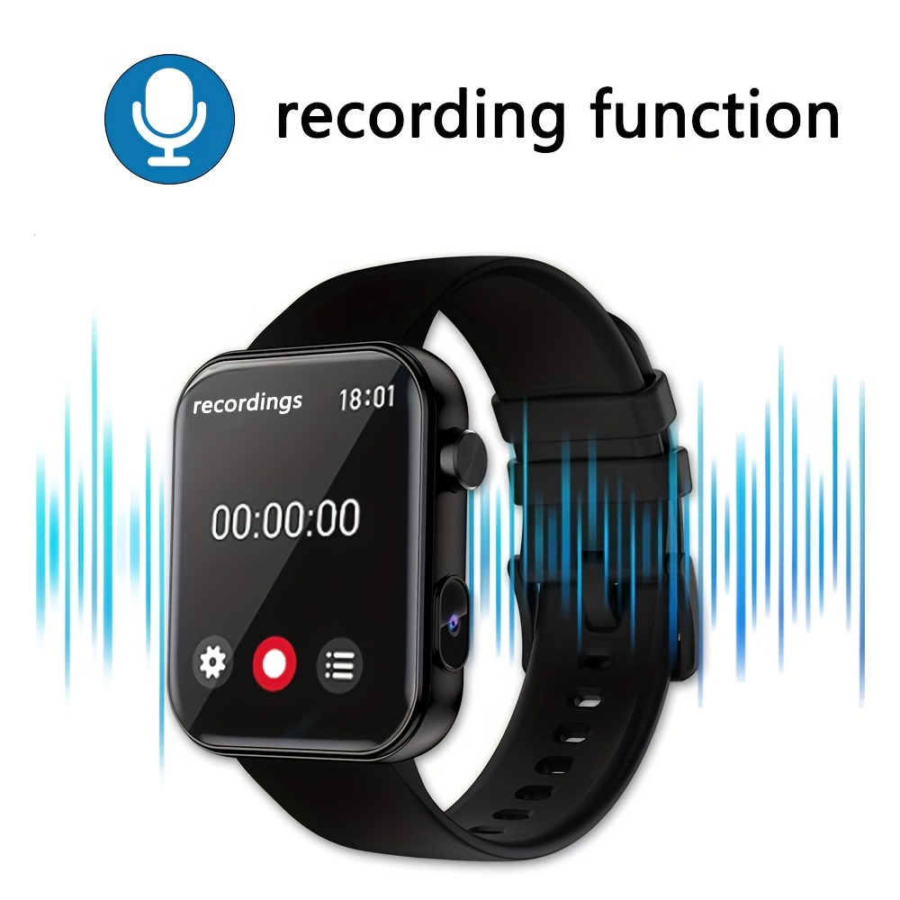 2025'S First Smart Watch That Can Take Photos, Record Audio, and Video, Equipped with Built-in Camera, Stylish Sports Watch. Wireless Phone. And Multifunctional Smart Watch - Image 6