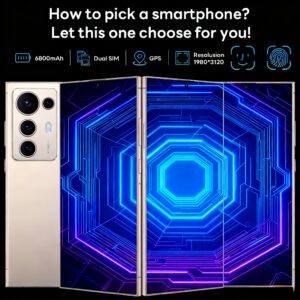 Android-Based Mobile Device 12+512GB 4K HD 6.8-Inch HD 5G GPS Four Colors Optional Street Art Tags American-Street Small Works Feel Like Urban Signatures Best Gift You Deserve It