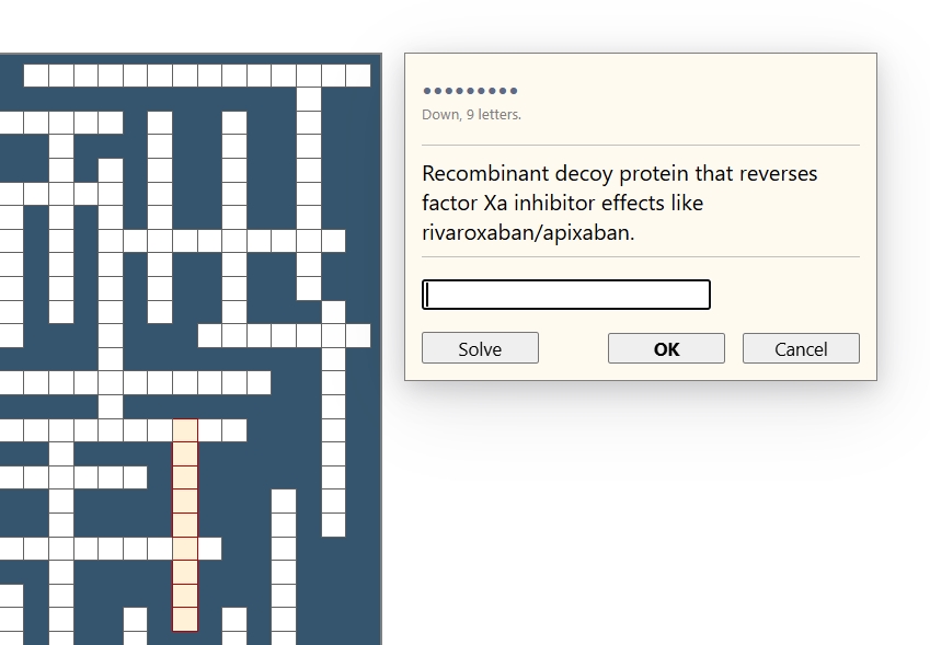 Antithrombotic drugs. 14 Medical crosswords. HTML and PDF files - Image 5