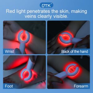 Infrared Vein Finder Viewer - Handheld Vein Locator, Vein Illumination Detector, Vein Light Projection Visualization For Nurses, Fits For All Skin Type