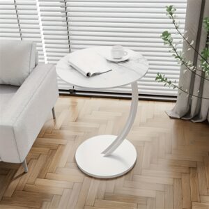 3 Office Computer Desks And A C-shaped Sofa/ Bedside Table. Space-saving Compact Design, Easy Assembly. Ideal For Living Rooms, Bedrooms, Small Spaces, Apartments, Dorms, And Home Offices.