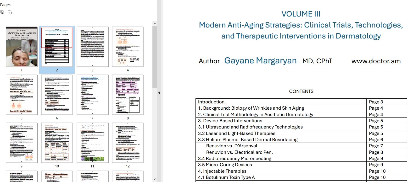 Modern Anti-Aging Strategies: Clinical Trials, Technologies, and Therapeutic Interventions in Dermatology. Volume III - Image 2