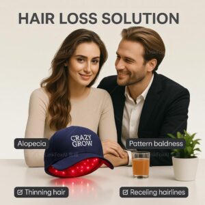 ​Smart Laser Hair Cap Pro​ – Advanced Red Light Therapy for Hair Loss & Shedding Control + Insomnia Relief. 30-Session Battery, Low Heat Tech. Pro Hair & Sleep Optimizer​ – Laser Cap with Red Light System Targets Hair Thinning, Shedding & Insomnia. 30 Uses per Charge, Advanced Low Heat Emission. ​Dual-Action Laser Cap Pro​ – Combat Hair Loss, Reduce Shedding & Soothe Insomnia. Red Light Therapy + 30-Session Battery, Low Heat Design.